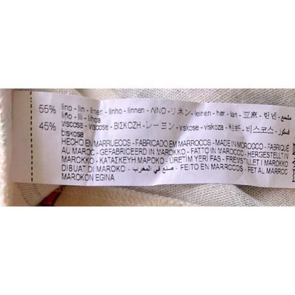 NWOT Zara Blogger’s Favorite Striped Linen Blend Wrap Halter Mini Dress, XXL - Picture 16 of 16